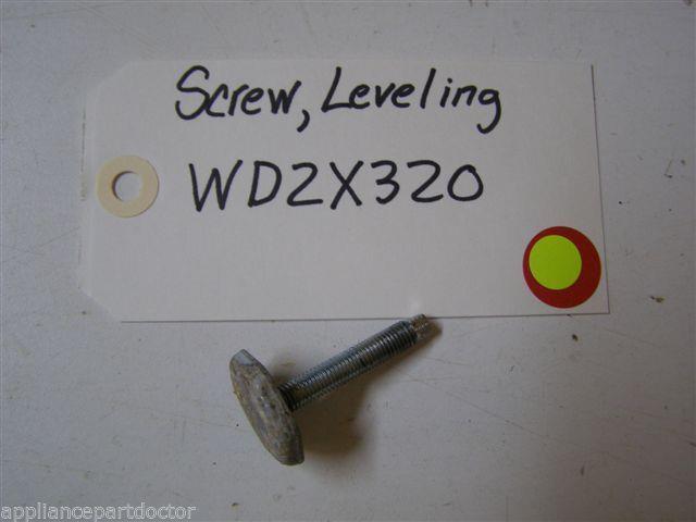 GE DISHWASHER WD2X320 LEVEL SCREW USED PART ASSEMBLY GE DISHWASHER WD2X320 LEVEL SCREW USED PART ASSEMBLY